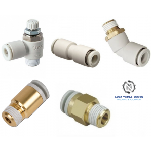 Đầu nối khí nén SMC