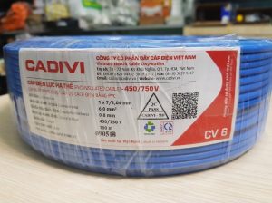 Mua dây điện cadivi 6.0 tại Bình Dương ở đâu uy tín?
