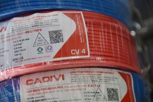 Dây điện Cadivi cv4 tại Bình Dương