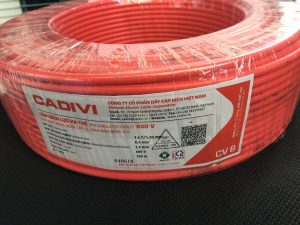 Bán dây điện cadivi 8mm tại Bình Dương giá rẻ